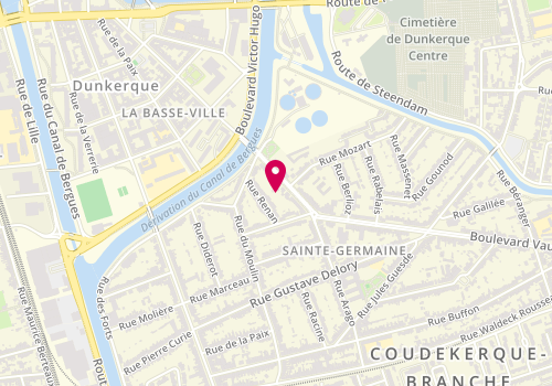 Plan de Chauffe et Bains, 23 Rue Gutenberg, 59210 Coudekerque-Branche